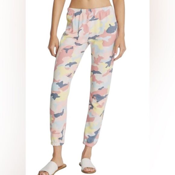 WILDFOX Knox Happy Camo Joggers Multi Colored Sz XL - Picture 2 of 9
